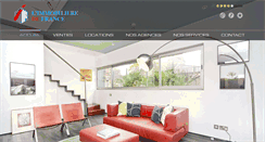 Desktop Screenshot of immobilieredefrance.com